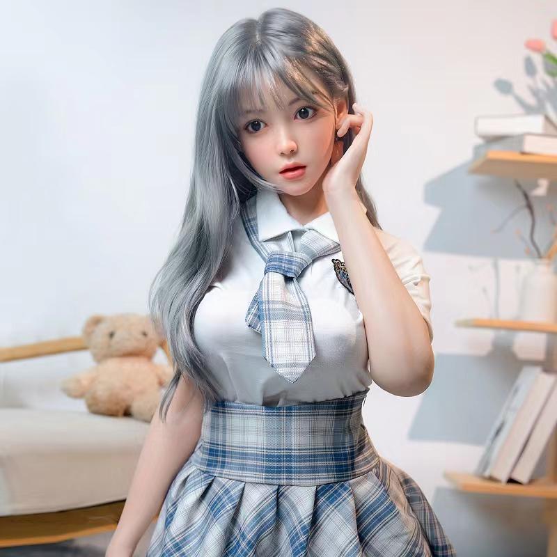 Candy Silicone Head+TPE Body Lifelike Sex Doll