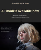 Cyber Girlfriend GF-1 AI Bionic Companion Robot Doll — Full Customization Available