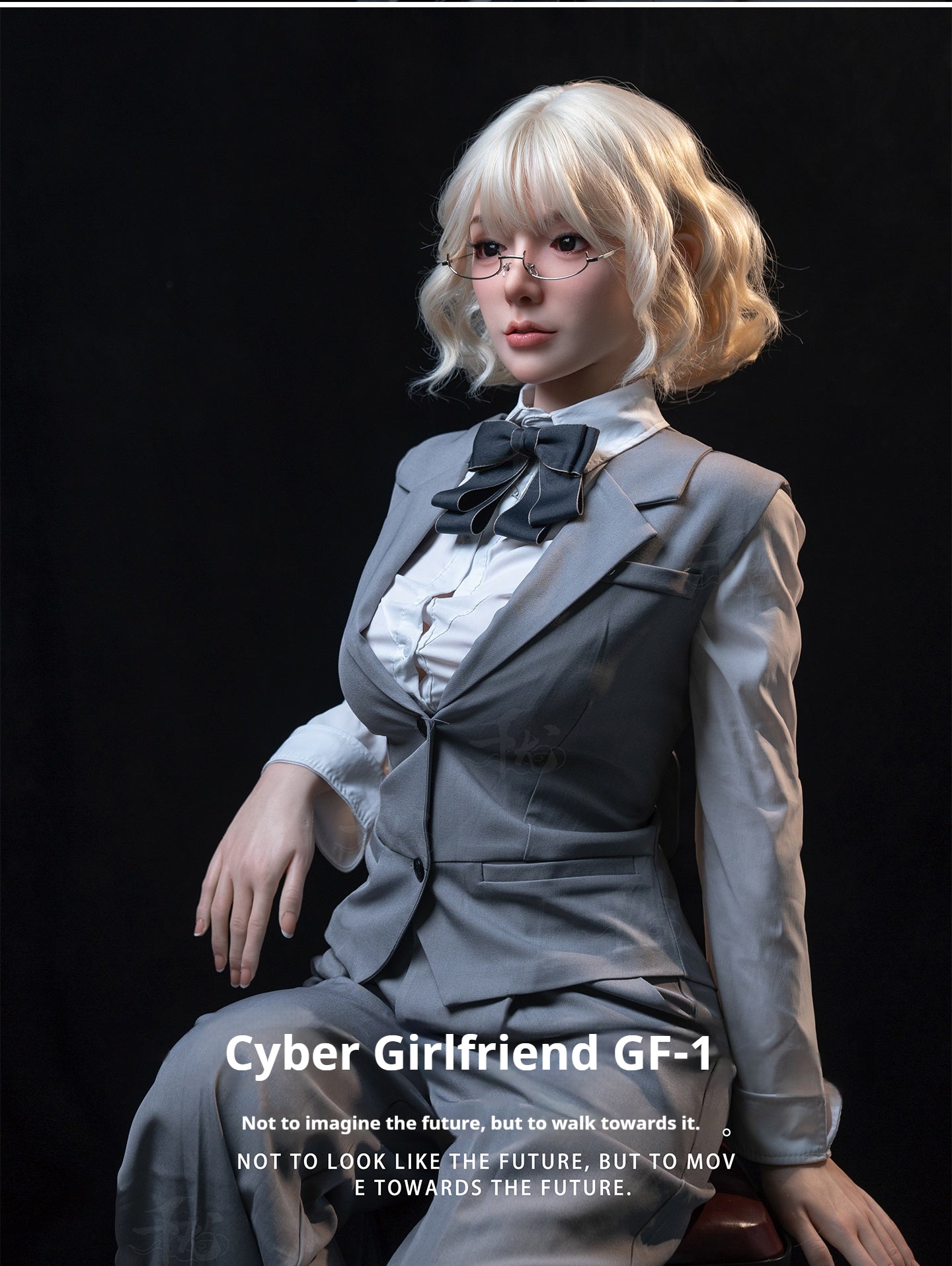 Cyber Girlfriend GF-1 AI Bionic Companion Robot Doll — Full Customization Available
