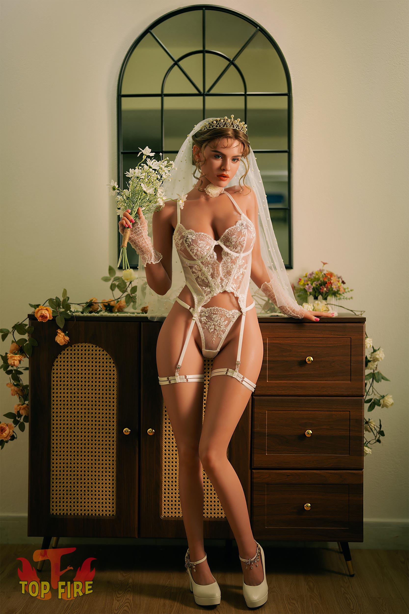 Holly - Sleek Enchantment (5'2" Premium Platinum Silicone)