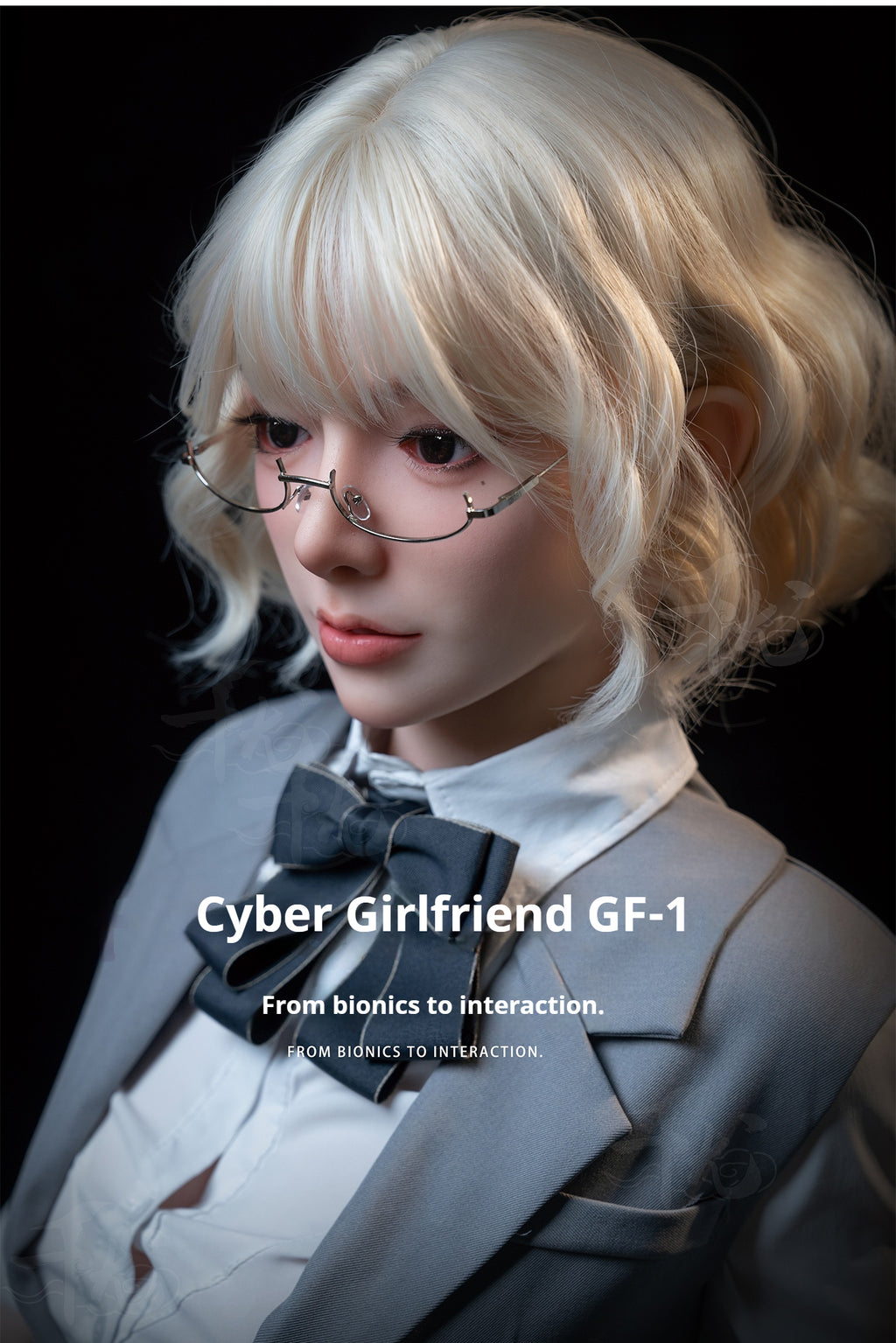 Cyber Girlfriend GF-1 AI Bionic Companion Robot Doll — Full Customization Available