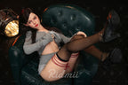 Fiora - Slate Lace-Up Grace (5'4" Velvet Soft TPE)