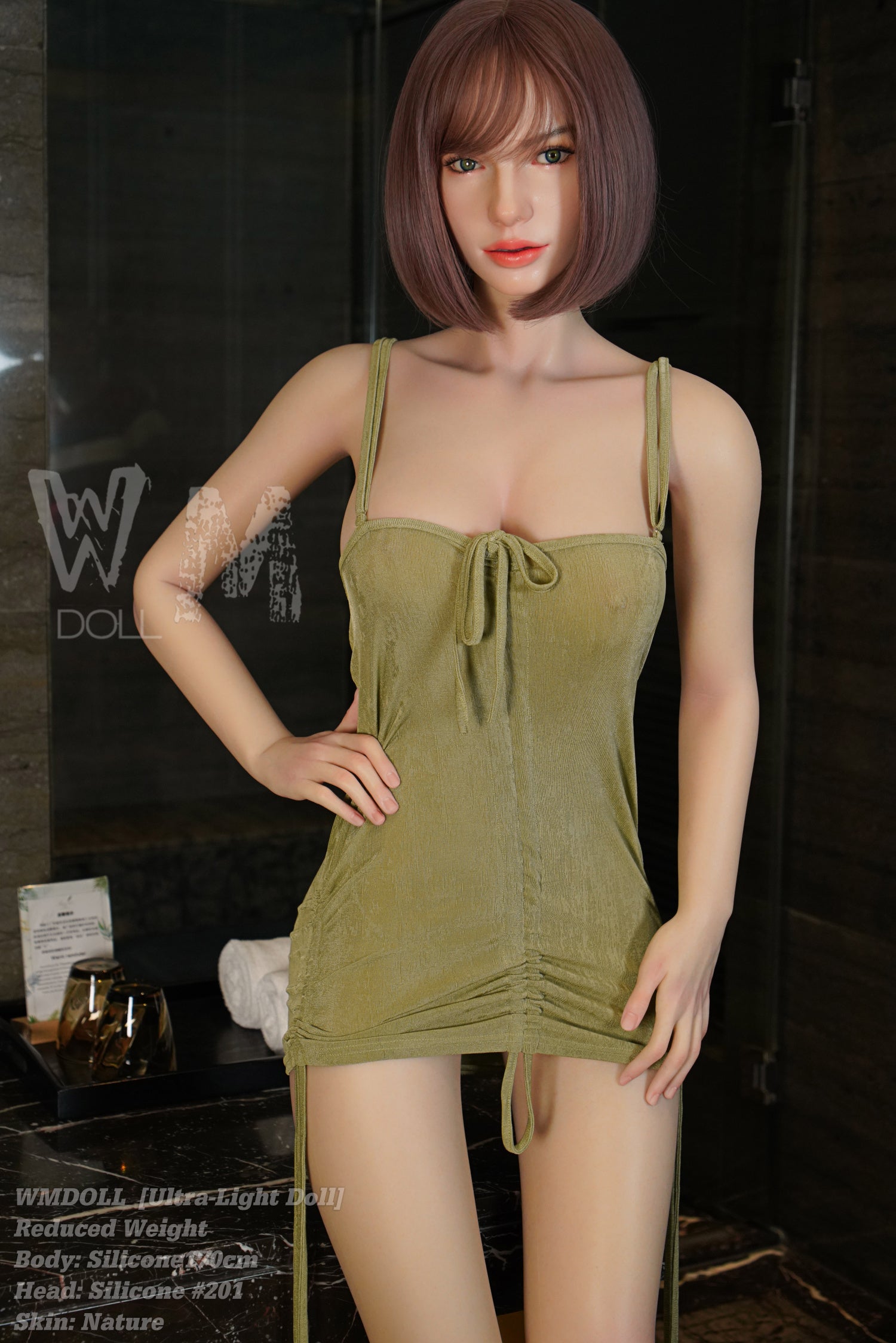 Elena - Brocade Spirit (5'7" Premium Platinum Silicone)