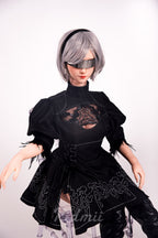 Momo - Silver Android Muse (5'4" Velvet Soft TPE)