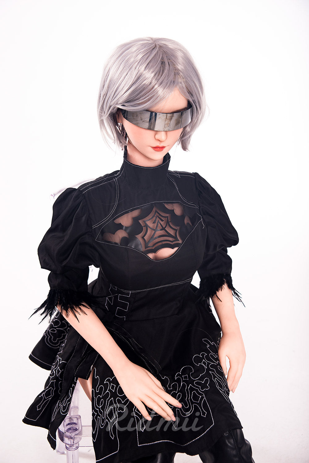 Momo - Silver Android Muse (5'4" Velvet Soft TPE)