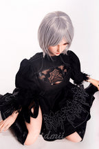 Momo - Silver Android Muse (5'4" Velvet Soft TPE)