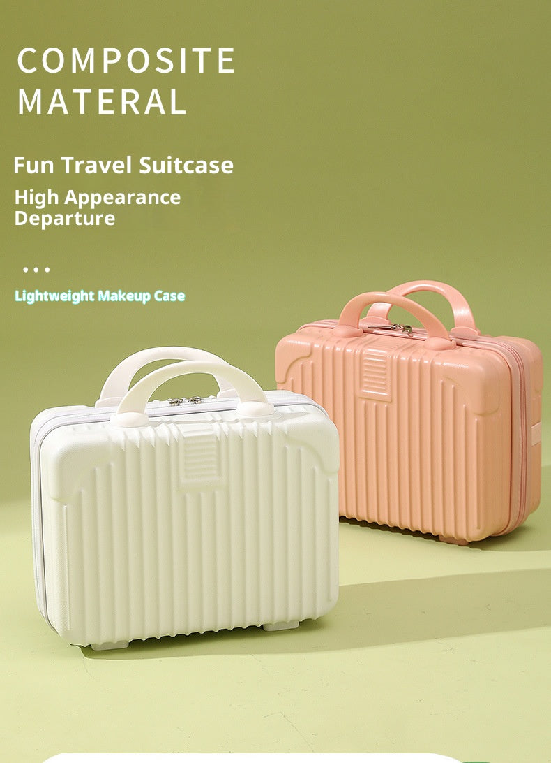 Portable Mini Hardshell Travel Case Discreet Waterproof Storage Box for Personal Items