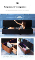 Premium Lockable Storage Bench Large Capacity Discreet Privacy Cabinet for Adult Products