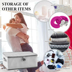 Discreet Lockable Storage Box with Password Lock for Personal Items and Accessories