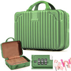 Portable Mini Hardshell Travel Case Discreet Waterproof Storage Box for Personal Items