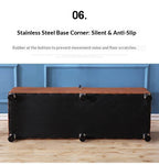 Premium Lockable Storage Bench Large Capacity Discreet Privacy Cabinet for Adult Products