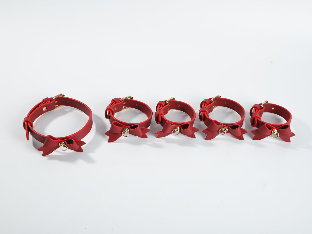 Butterfly Nine-Piece BDSM Set – Red Fantasy Edition