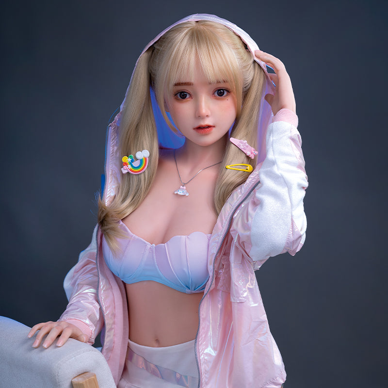 Kira Silicone Head+TPE Body Lifelike Sex Doll