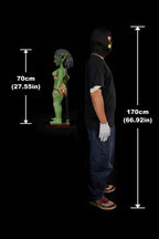 70cm Goblin Style Full Silicone Adult Doll Si70cm AT Green Skin