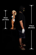 70cm Goblin Style Full Silicone Adult Doll Si70cm AT Tan Skin